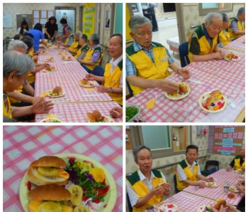 [원예] 꽃샌드위치 만들기 이미지