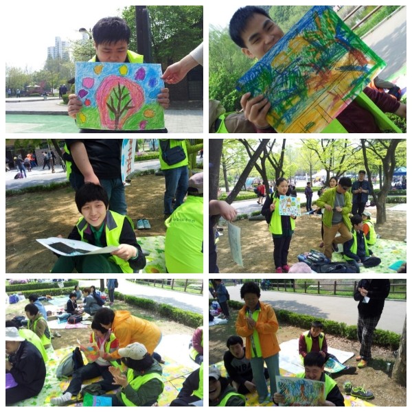 (150422) 기분도 좋았던날, 사생대회 이미지